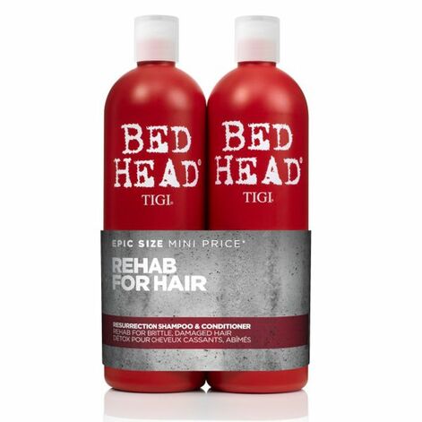 Tigi Bed Head Urban Anti Dotes Resurrection Tweens,  Бальзам и шампунь придающий силу и стойкость волосам.